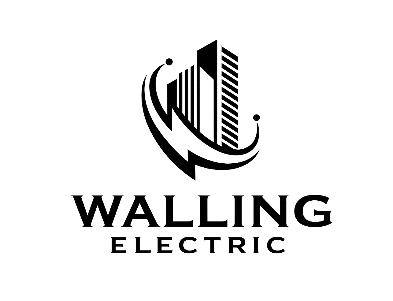 Walling Electric Logo white